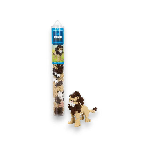 Picture of PLUS PLUS TUBES ZOO ANIMALS 100 PIECES LION
